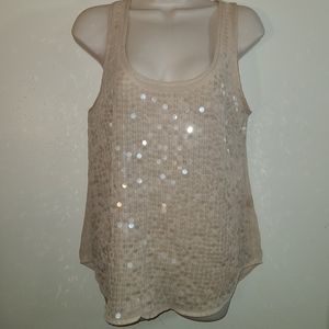 EUC sequined tank